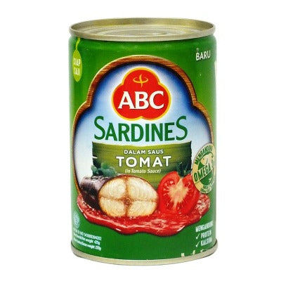 ABC Sardines Tomato Sauce 425g