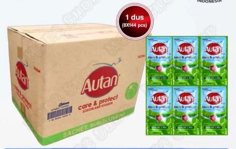 Autan Care Protect Mosquito Repellent (Apple Orange) 6ml x 8pack @144Sc Carton