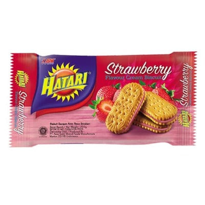 Hatari Biscuits Cream (Strawberry) 200g