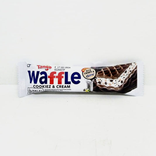 Tango Waffle Wafer Bar Cookies & Cream 25g