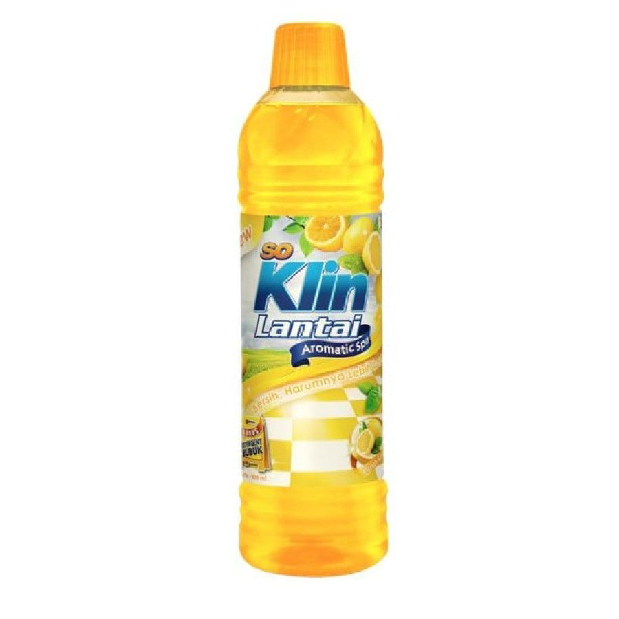 So Klin Floor Cleaner Bottle (Citrus Lemon) 450ml x 12pcs Carton