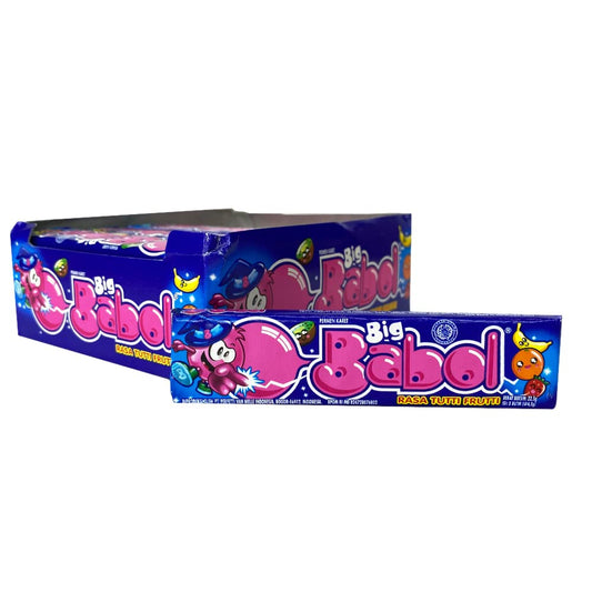 Big Babol Tutti Frutti Bubble Gum 20packs