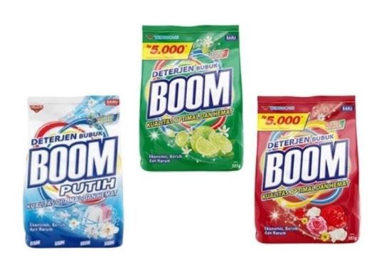 Boom Detergent Powder All Variant 300g x 12 x 1 Carton