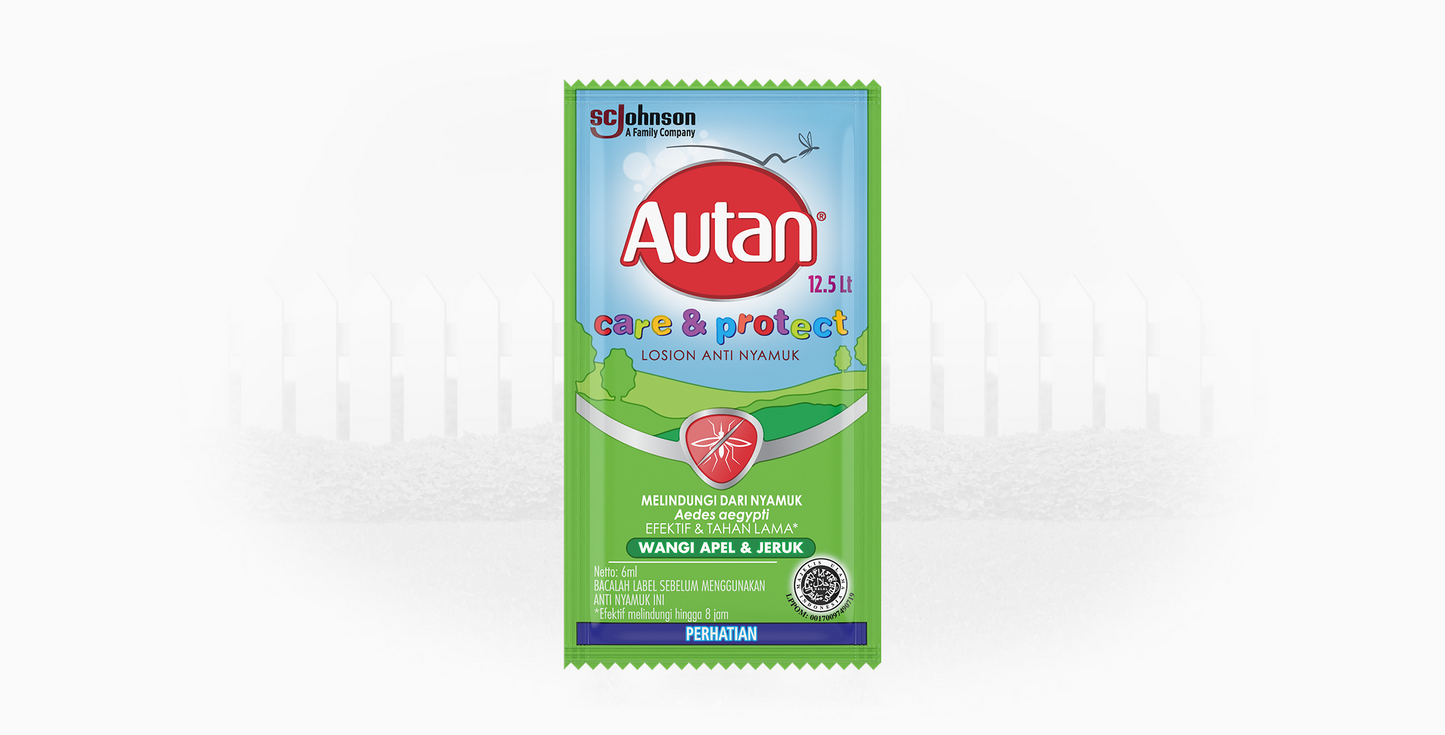 Autan Care Protect Mosquito Repellent (Apple Orange) 6ml x 8pack @144Sc Carton