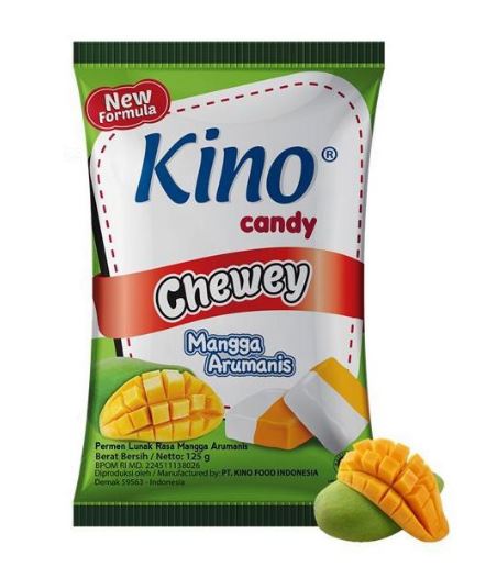 Kino Candy Chewy Mango Flavor 125g