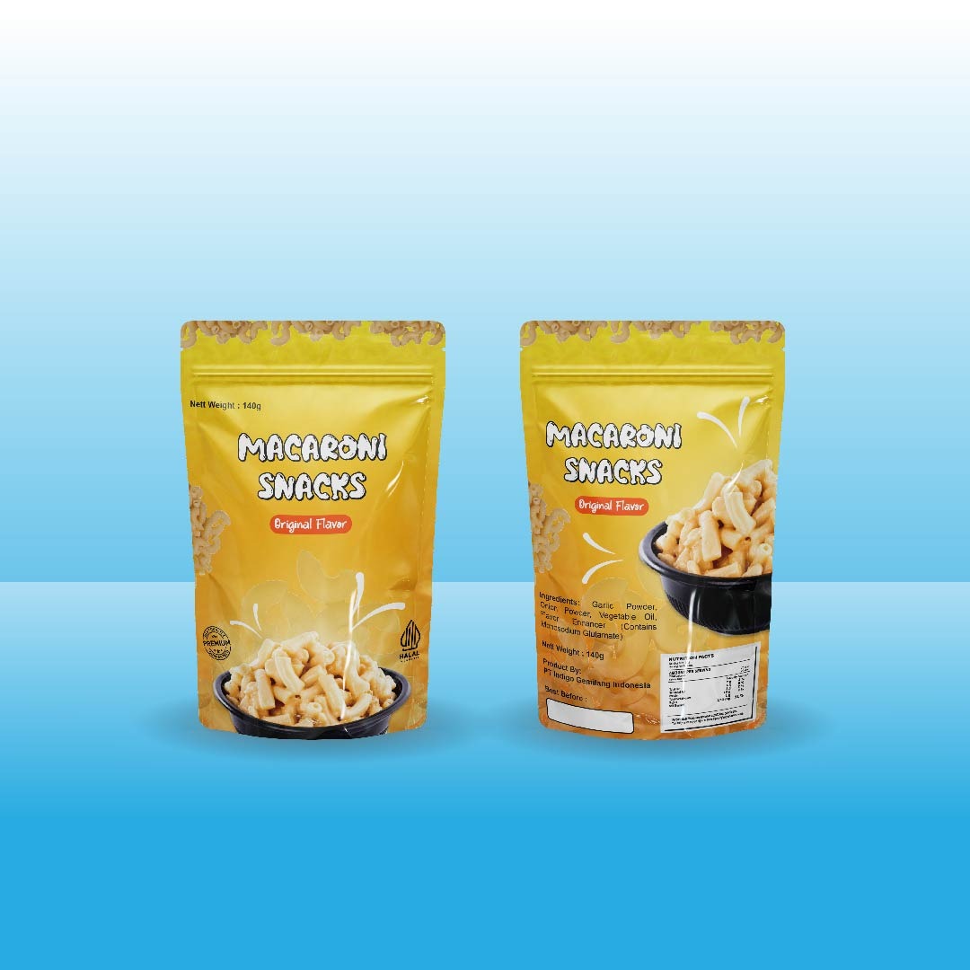 Premium Quality Macaroni Snack Original Flavor 140g