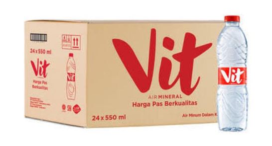 Vit Mineral Water 550ml x 24pcs