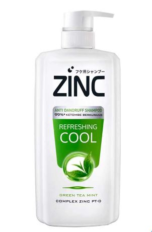 Zinc Shampoo Anti Dandruff Refreshing Cool 450ml