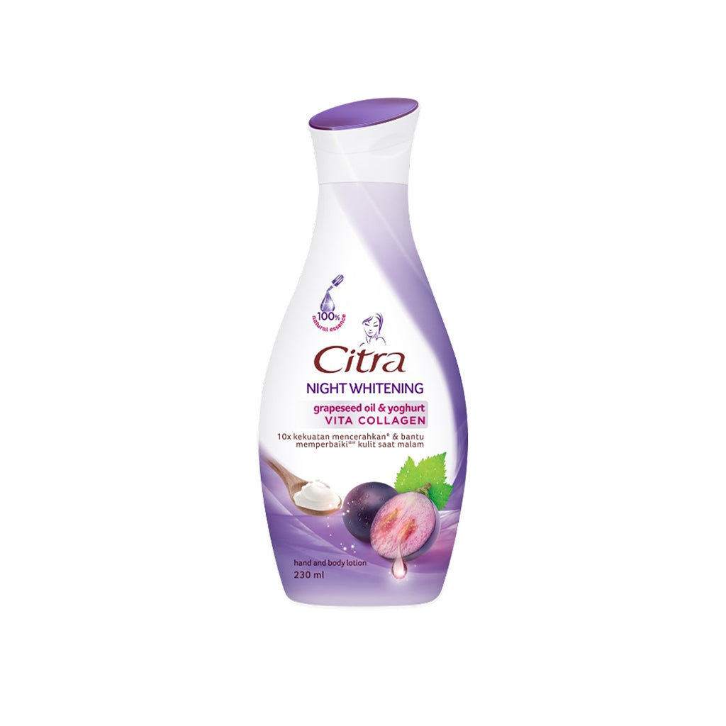 Citra Body Lotion (Night Collagen Glow) 210ml x 24pcs Carton